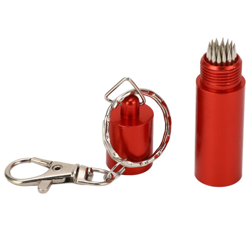 (Red) Pool Cue Tip Tool Billiard Cue Accessory Red 2