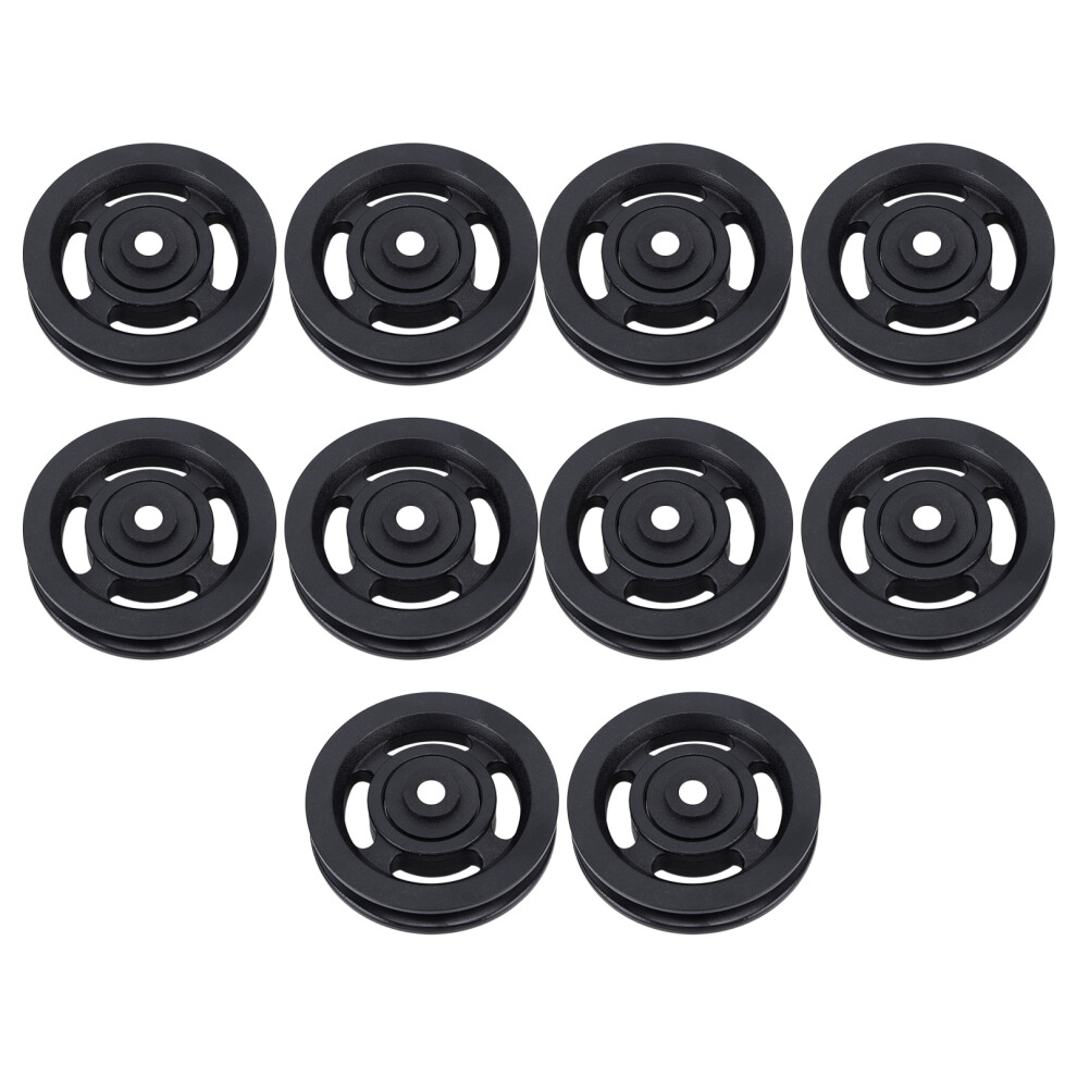 10Pcs 90Mm Universal Bearing Pulley Wheel For Gym Cable Machine 643505259322