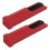 2Pcs Light Weight Cue Tip Sander Red Plastic File 5