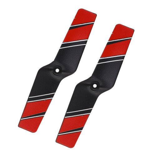 2PCS Tail Propeller Blade for K200 RC Plane Black 2