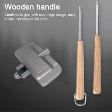 Double-Sided Sandwich Maker Non-Stick Aluminum Flip Grill Pan