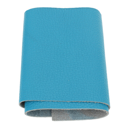 (Blue Lychee Pattern) Billiard Cue Grip Wrap Leather Blue Lychee Pattern