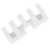 (White) 2PCS Badminton Racquet Stringing Load Spreader High Pounds Adapter 4