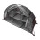 (Gray Folding) Camping Shoes Organizer 9 Shelf Foldable Brown 1
