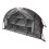 (Gray Folding) Camping Shoes Organizer 9 Shelf Foldable Brown 4