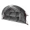 (Gray Folding) Camping Shoes Organizer 9 Shelf Foldable Brown 2