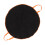 (Orange Side) Wetsuit Changing Mat Waterproof Foldable Surf Mat All Black 4