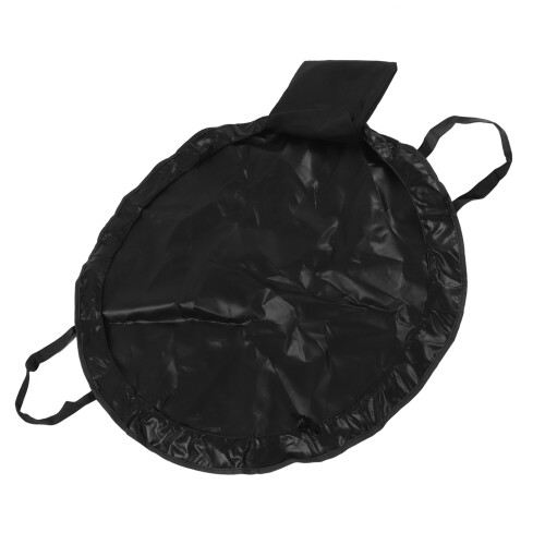 (All Black) Wetsuit Changing Mat Waterproof Foldable Surf Mat All Black 1