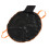 (Orange Side) Wetsuit Changing Mat Waterproof Foldable Surf Mat All Black 2