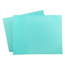 (Tiffany Blue 40x33x5cm) Fitness Standing Cushion Soft Non Slip Waterproof TPE Pink 40x33x5cm