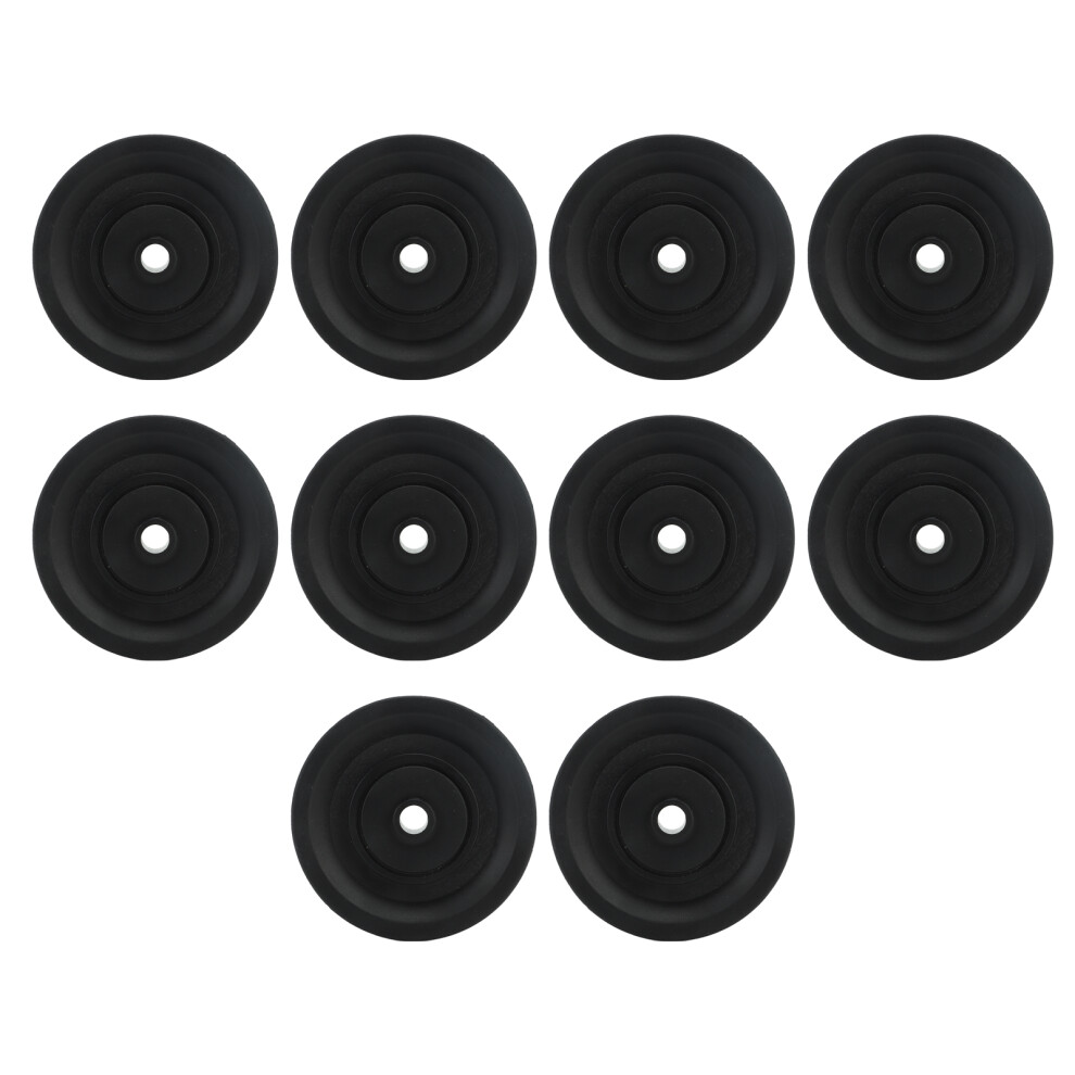 90Mm Universal Nylon Bearing Pulley Noiseless 10Pcs 643505267365