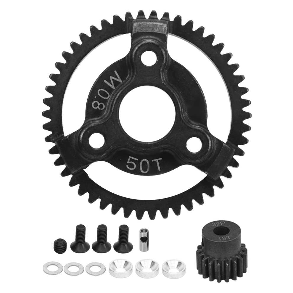 Pinion Spur Gear Set Steel 32P 50T 18T Rc For Traxxas Slash 2Wd 1/10 643505272482