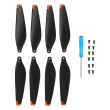 (Orange Edge) Drone Propellers for Mini 3 RC Drone Wing Blades Orange
