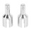 (Silver) 1 Pair Diff Output Cup Front Rear Steel 1/8 4WD SLEDG Silver 1