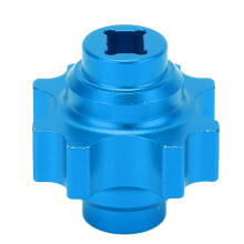 (Blue) RC Differential Locker Spool Aluminum for Tamiya 54649 TT02B 1/10