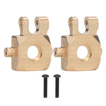 2PCS RC Brass Steering Cup Knuckle Upgrade for Traxxas 1/18 TRX4M