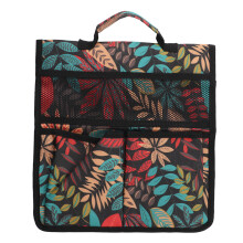 (Red Leaves) Garden Tool Storage Bag 600D Oxford Foldable Red Leaves