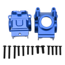 (Dark Blue) RC Differential Housing Aluminum Alloy Gear Box for Traxxas 1/10 Red