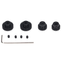 3.175mm RC Pinion Gear Set 18T-24T Steel Tamiya TT01 TT02 TB02 TA05