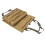 (Khaki) 600D Oxford Tool Roll Bag, Black, Multi Pockets 5