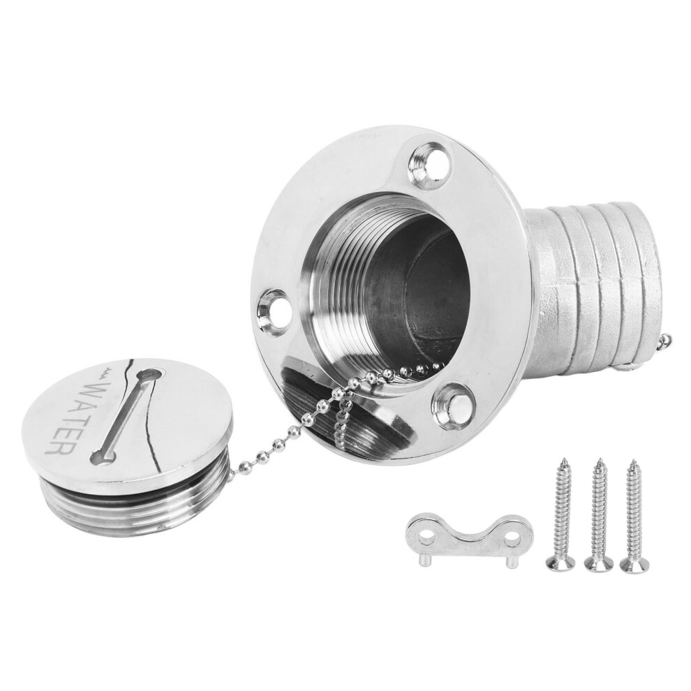 (Water) Boat Deck Filler 45 1.5In 38Mm Stainless Steel Key Cap Diesel 643505285390
