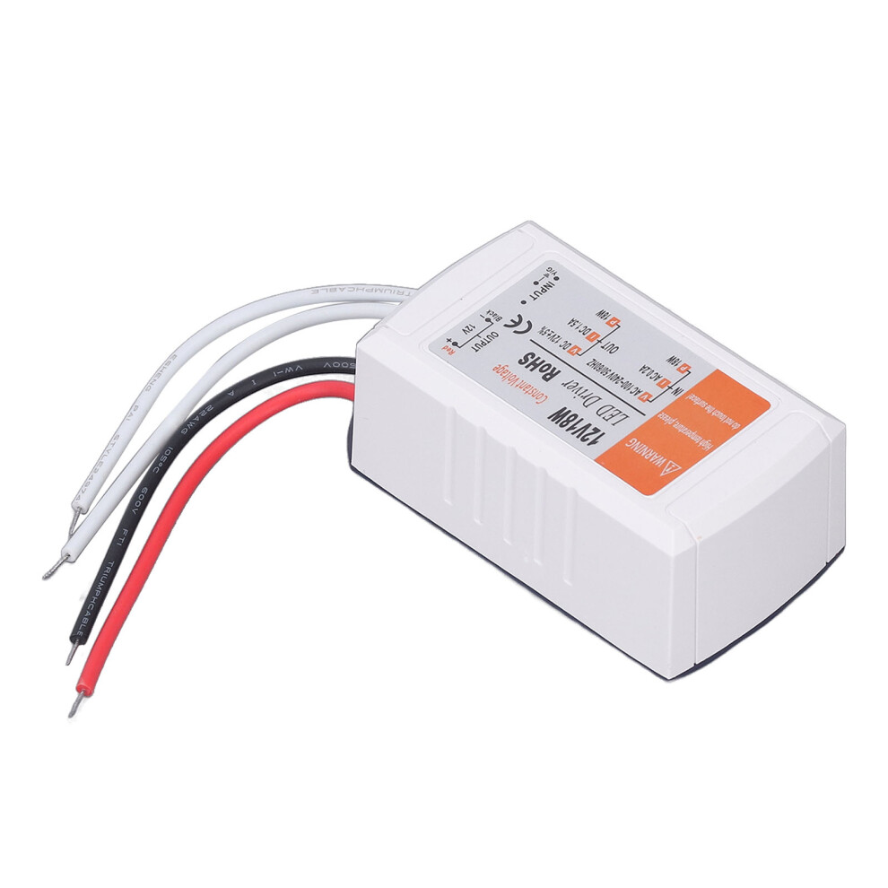 12V 18W Led Driver 1.5A Power Supply For Led Strip Lights 643505290165