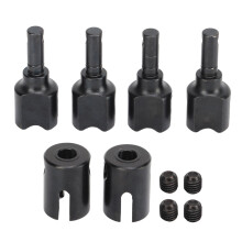 (Black) RC Diff Outdrive Steel Power Transmission for ARRMA 1/7 1/8 Cars