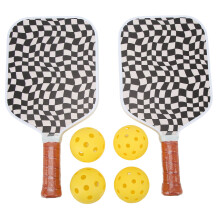 Pickleball Rackets Set Honeycomb Core Glass Fiber Paddles