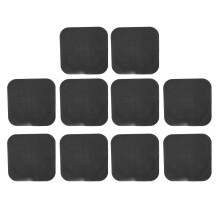 (Black) 10PCS Soccer Spot Marker PP 23cm Square Pink