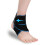 2 Pcs Ankle Brace Blue Breathable Adjustable Protector 5