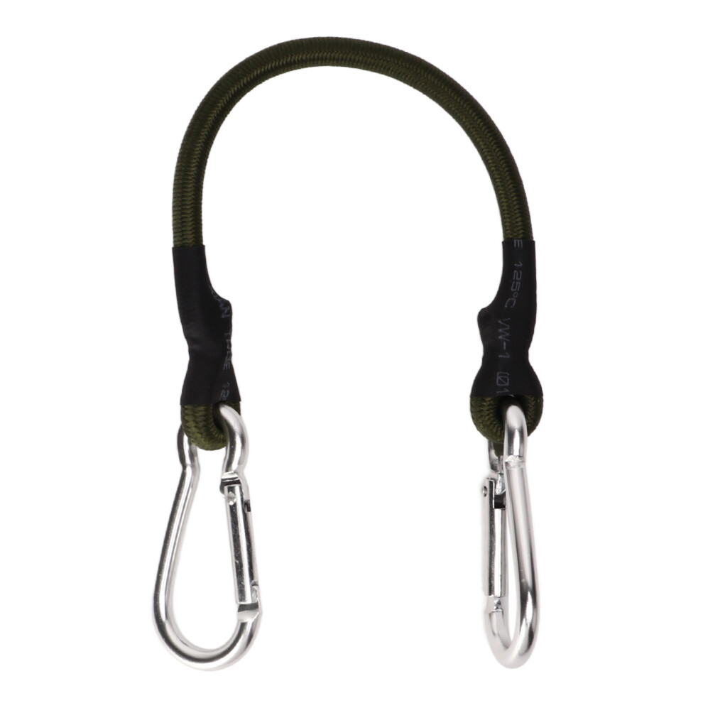 (L) Heavy Duty Bungee Cords Carabiners Roof Rack Tent Camping Cargo 643505300048