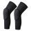 (Black L) 2 Pcs Knee Compression Sleeves High Elastic Fast Drying Black L 1