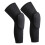 (Black L) 2 Pcs Knee Compression Sleeves High Elastic Fast Drying Black L 2