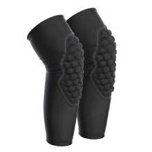 (Black XL 42cm / 16.5in) Children Knee Pads Non Slip EVA Leg Protector Black L 39cm