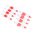 (Red) Drone Propellers for Mini 3 Pro 6030F Quiet Flight Red Double Sided 2