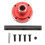 (Red) RC Front Rear Differential Locker Spool Universal Red 1