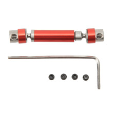(Red) RC Drive Shaft Steel Mid for Axial SCX24 1/24 45-60mm Dark Blue