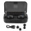 F9-5 Black ABS LED Touch Control Wireless Headphone 1