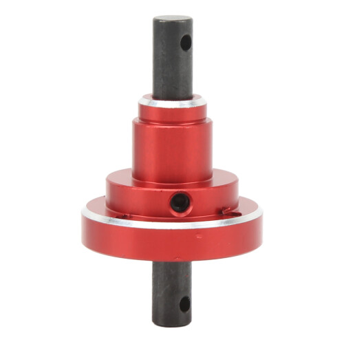 (Red) RC Front Rear Differential Locker Spool Universal Red 2