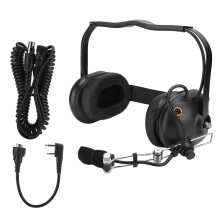 (K Head) Noise Reduction Headset Aviation Gliding Volume Adjustment Canceling