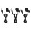3PCS Mini 3.5mm Screw Plug Wired Lapel Mic 1