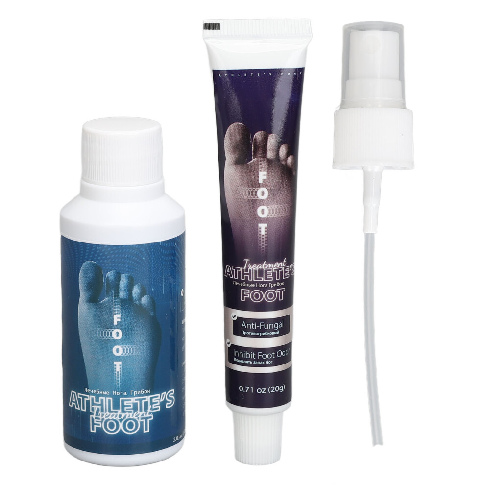 2pcs Foot Odor Spray 100ml Sweaty Itchy Relief Set