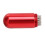 (Red) Snooker Pool Cue Tip Shaper Tool with Key Chain Blue 5