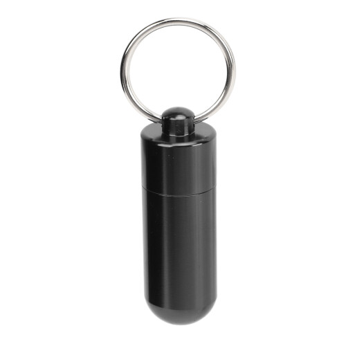 (Black) Snooker Pool Cue Tip Shaper Tool with Key Chain Blue 2