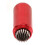 (Red) Snooker Pool Cue Tip Shaper Tool with Key Chain Blue 3