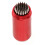 (Red) Snooker Pool Cue Tip Shaper Tool with Key Chain Blue 2