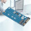 NGFF M.2 to SATA Riser Card Adapter Blue Board Type-B 4