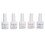 5-farbiger Nagellack-Glitter-Set mit Glitzer 1