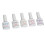 5-farbiger Nagellack-Glitter-Set mit Glitzer 5