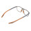 (Grey Frame Brown Legs +150) Lesebrille Blaulichtfilter +1.50 Grau/Braun 5